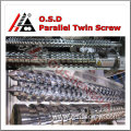 Parallel double sided screw cylinder